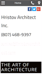 Mobile Screenshot of hristovarchitect.com